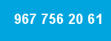 967 756 20 61 967 756 20 61